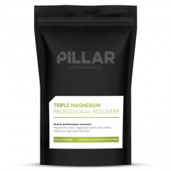 Pillar Performance - magnesium supplement Triple magnesium powder (new formula), Pinneapple coconut flavor - pack 200g