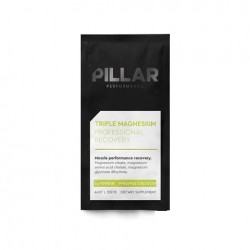 Pillar Performance - supliment magneziu Triple magnesium powder (New formula) - aroma ananas si cocos - plic 5g 