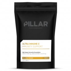 Pillar Performance - supliment alimentar sistem imunitar Ultra Imune C Immunity support powder (New formula), aroma fructe tropicale - plic pudra 200g