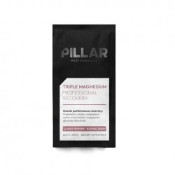 Pillar Performance - supliment magneziu Triple magnesium powder (New formula) - aroma fructe de padure - plic 5g 