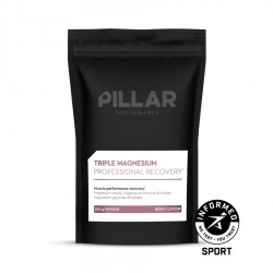 Pillar Performance - magnesium supplement Triple magnesium powder, Berry flavor - pack 200g