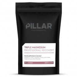 Pillar Performance - magnesium supplement Triple magnesium powder (New formula), Berry flavor - pack 200g