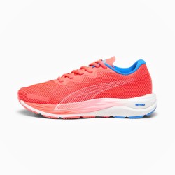 Puma - running shoes for women Velocity Nitro 2 - Fire Orchid orange white Ultra Blue