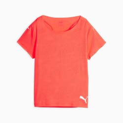 Puma - technical shirt for women Run Ultraspun W - Fire Orchild intense orange