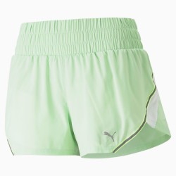 Puma - pantaloni scurti pentru femei Run Woven 3 inch pants - verde deschis menta