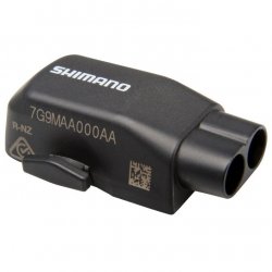 Shimano - adaptor unitate wireless Di2 EW-WU101 pentru bicicleta, E-TUBE PORT X 2 - negru