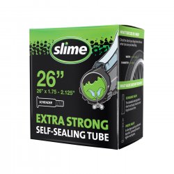 Slime - bike tube self sealing 26" - 26"x1.75-> 26"x2.125 - 47-559-> 57-559 - auto valve