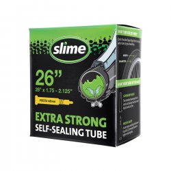 Slime - bike tube self sealing 26" - 26"x1.75-> 26"x2.125 - 47-559-> 57-559 - presta valve 48mm