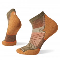 Smartwool - sport socks Run Targeted Cushion Ankle socks - dark orange military green