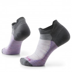 Smartwool - sport socks for women Bike Zero Cushion Low Ankle socks - Purple Eclipse gray black