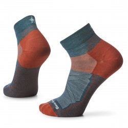 Smartwool - sport socks Bike Zero Cushion Ankle socks - twilight blue dark orange