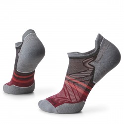 Smartwool - sosete sport Run Pattern Socks Targeted Cushion Low Ankle socks - gri rosu Tibetan