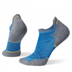 Smartwool - sport socks Run Targeted Cushion Low Ankle socks - gray neptune blue