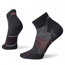Smartwool - sosete sport Run Zero Cushion Ankle Socks - negru gri rosu