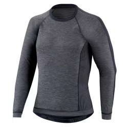 Specialized - cold weather cycling shirt long sleeved for men Seamless Base Layer with Protection LS - dark grey