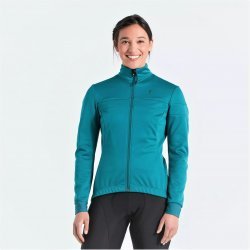 Specialized - jacheta ciclism femei soft shell, cu protectie vant si ploaie RBX Comp - albastru tropical teal 