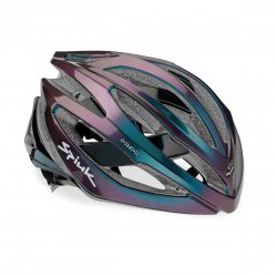 Spiuk - bike helmet ADANTE Edition helmet - iridescent purple dark gray