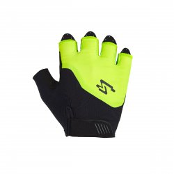 Spiuk - bike gloves short fingers TOP TEN - black lime green