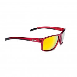Spiuk - casual sun glasses Bakio. polarized lens mirrored-orange - red frame