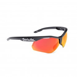 Spiuk - sport sun glasses Ventix K, 2 replacement Nittix lens clear and mirrored red - black frame