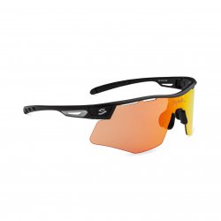 Spiuk - ochelari soare sport Mirus, lentile portocalii - rama neagra