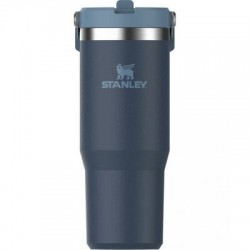 Stanley - termos tip sticla cu pai - Iceflow Flip Straw Tumbler - Bleumarin- 890 ml