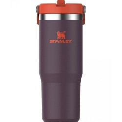 Stanley - termos tip sticla cu pai - Iceflow Flip Straw Tumbler - Plum - 890 ml