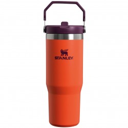 Stanley - Classic Iceflow Flip Straw Tumbler - orange dark purple - 890 ml 