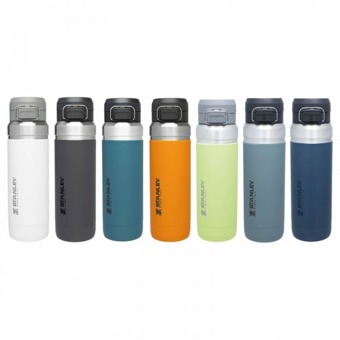 STANLEY Quick Flip Go Insulated 24 oz Lagoon Stainless Steel Water Bottle 