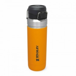 Stanley - classic thermos water bottle type GO Quick Flip Water Bottle - saffron yellow - 1.06 Liter