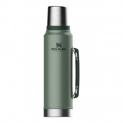 Stanley - classic thermos with handle The Legendary Classic Bottle - Hammertone green - 1 Liter