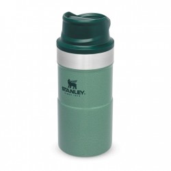 Stanley - termos tip cana cu buton Trigger Action Travel Mug - verde Hammertone - 250 ml