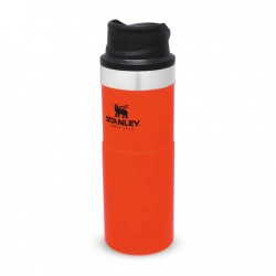 Stanley - termos tip cana cu buton Trigger Action Travel Mug - portocaliu - 470 ml