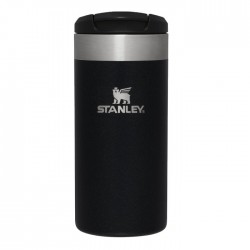 Stanley - termos mic calatorie The Aerolight Transit Mug - negru metalic - 350 ml