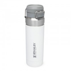 Stanley - classic thermos water bottle type GO Quick Flip Water Bottle - polar white - 1.06 Liter