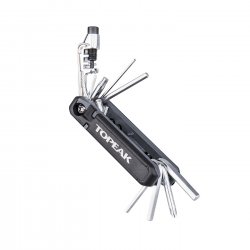 Topeak - bike keys set Hexus-X multitool, 21 functions - black silver