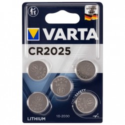 Varta - baterie tip moneda CR2025 - set 5 bucati
