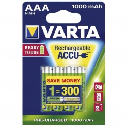 Varta - set acumulatori AAA Recharge Accu Value 1000 mAh - 4 buc