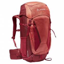 Vaude - Women backpack Asymmetric trekking backpack - 38+8 liters - hot chili red