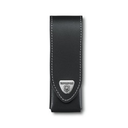 Victorinox - black leather pouch (sheath) for pocket knife - all black