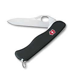 Victorinox - pocket knife Sentinel Clip, 5 features - silver black
