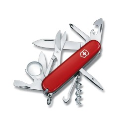 Victorinox - multifunctional pocket knife Explorer, 16 features - silver red