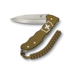 Victorinox - pocket knife Evoke Alox Limited Edition terra brown 2024, 5 features - brown khaki green