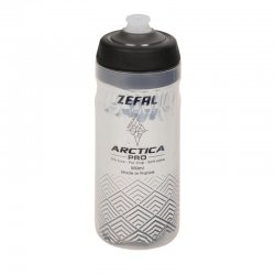 Zefal - Insulated Water bottle Arctica Pro 55, 550ml - clear silver black