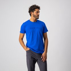 Castelli cotton casual T-shirt with short sleeve Sprinter Tee - azzurro blue
