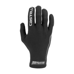Castelli warm cycling gloves with long fingers - Perfetto Light - black