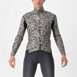 Castelli - cycling jacket cold and windy weather Perfetto RoS Unlimited - Nickel Gray Dark Gray