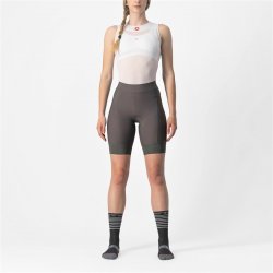 Castelli - pantaloni scurti pentru ciclism pentru femei Prima Short - verde padure gri sulf