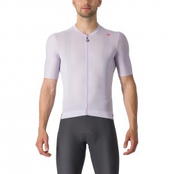 Castelli - tricou ciclism cu maneca scurta pentru barbati Espresso Jersey - mov deshis mist gri inchis