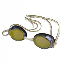 Finis - adults swimming googles Tide Goggles - gold mirror white